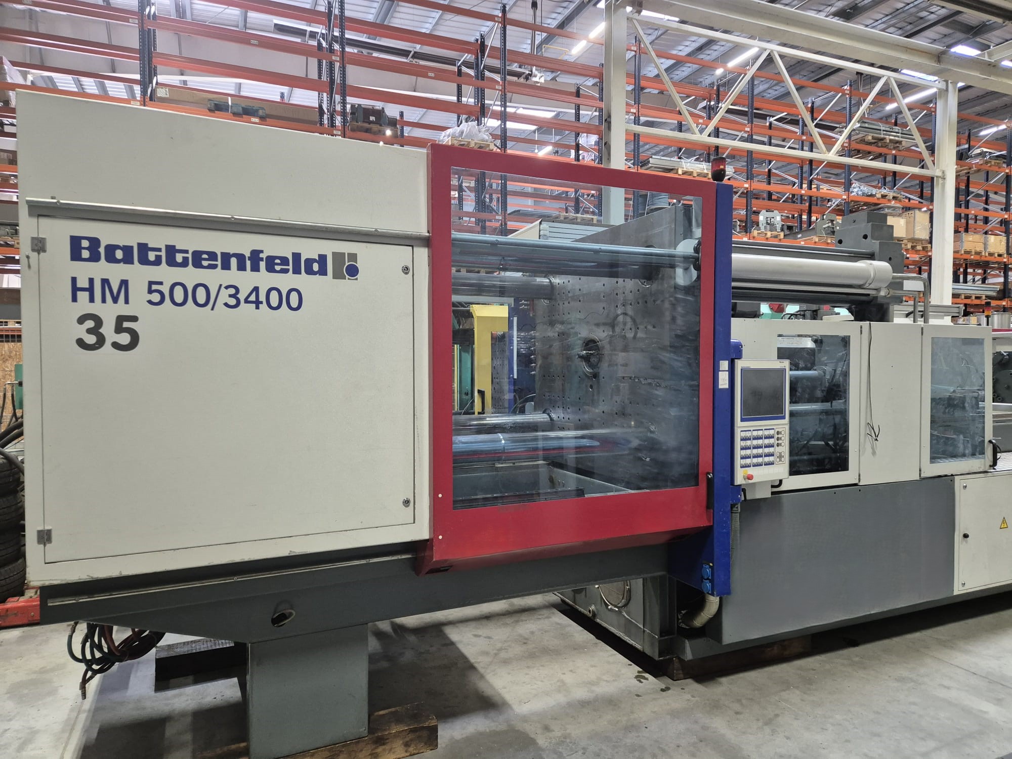 Battenfeld HM 500/3400 – gebrauchte Spritzgießmaschine