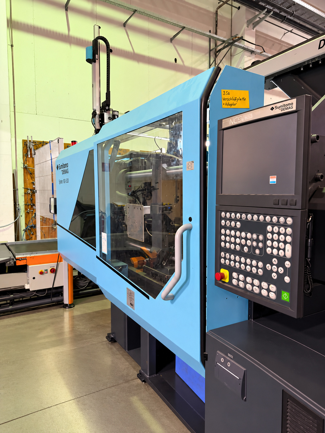 Demag Systec 160/520-600 – gebrauchte Spritzgießmaschine