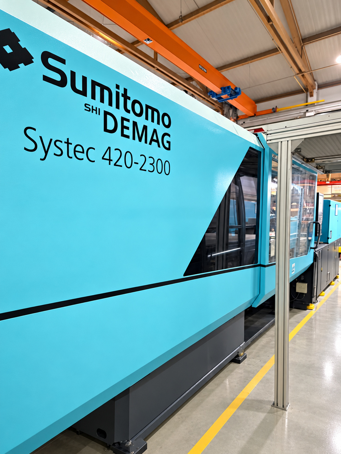 Demag Systec 420/820-2300 – gebrauchte Spritzgießmaschine